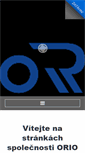 Mobile Screenshot of orio.cz